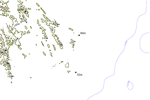 Shoreline around Boomerang Beach (South)