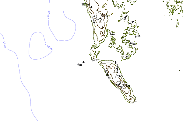Shoreline around Boranup Beach