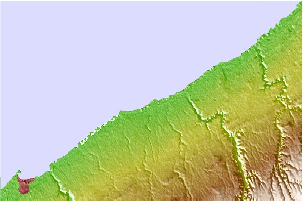 Surf breaks located close to Bouznika Plage