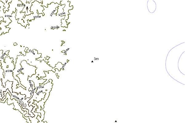 Shoreline around Bowentown Bar