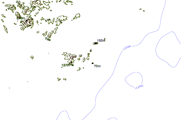Shoreline around Box Beach