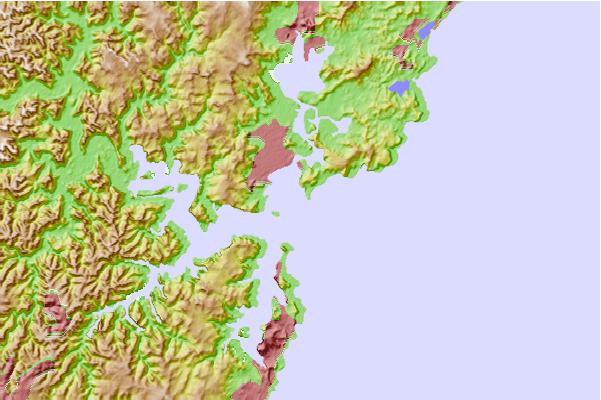 Surf spots located close to Box Head