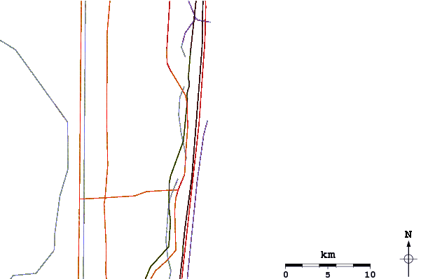 Roads and rivers around Boynton Beach