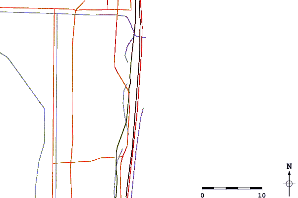 Roads and rivers around Boynton Inlet