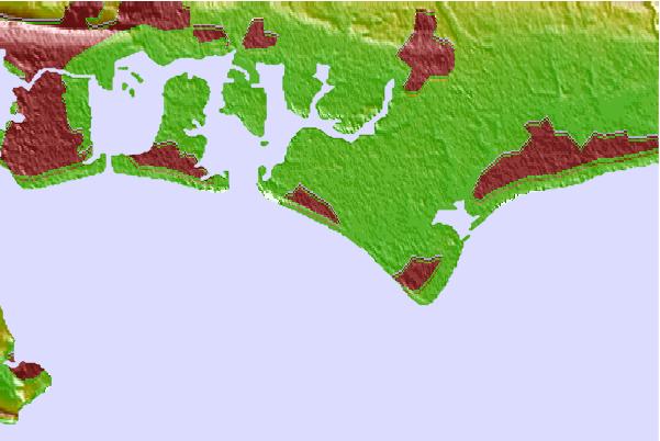 Surf spots located close to Bracklesham