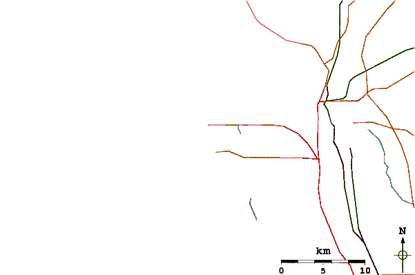 Roads and rivers around Bradenton Beach