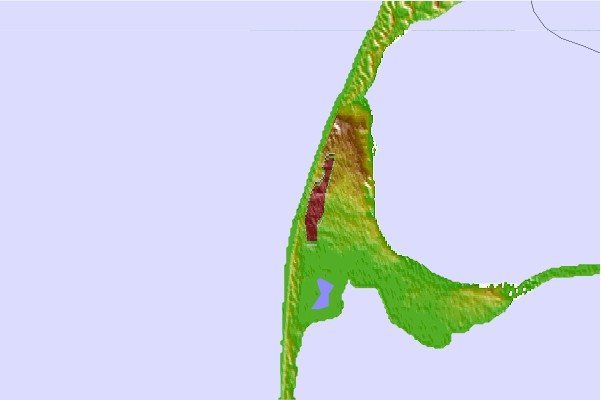 Surf breaks located close to Brandenburg Westerland