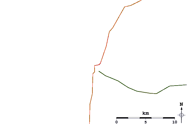 Roads and rivers around Brandenburg Westerland