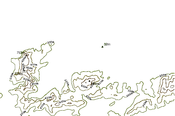 Shoreline around Brandon Bay