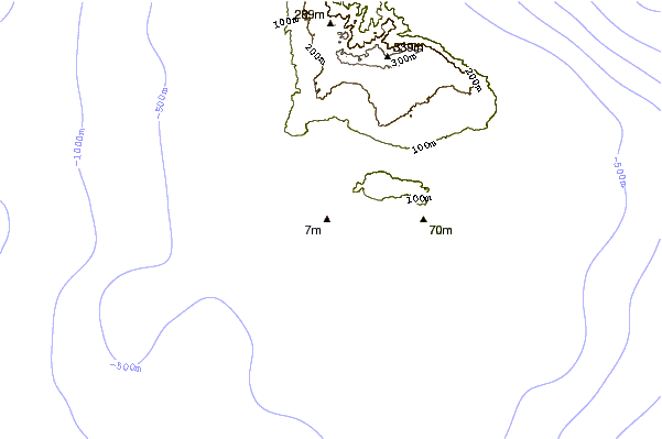 Shoreline around Brandons