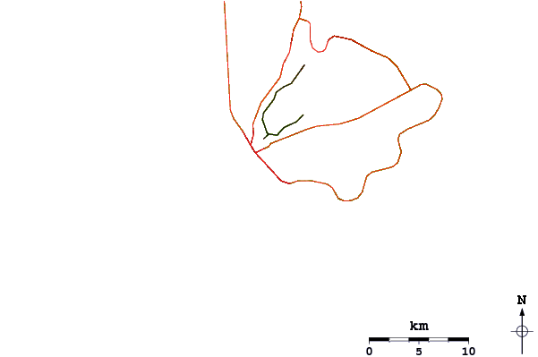 Roads and rivers around Brandons