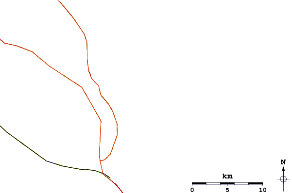 Roads and rivers around Brant Rock