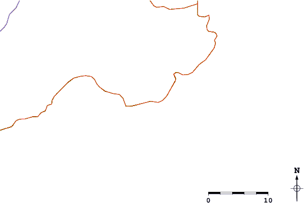 Roads and rivers around Brava do Camburi Oeste