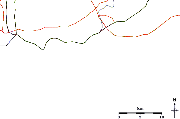 Roads and rivers around Breachway