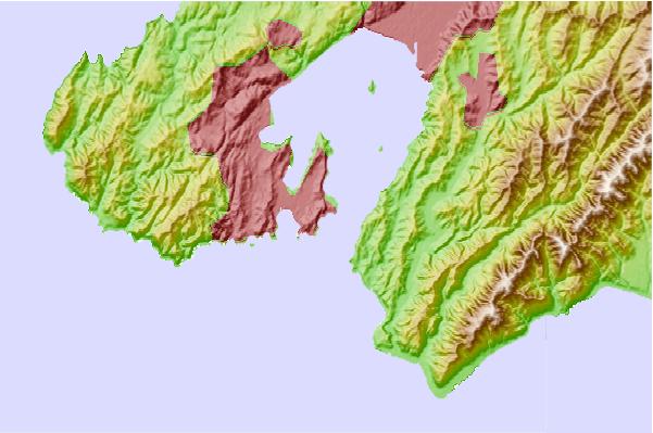 Surf spots located close to Breaker Bay