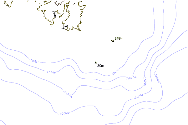 Shoreline around Brenneckes