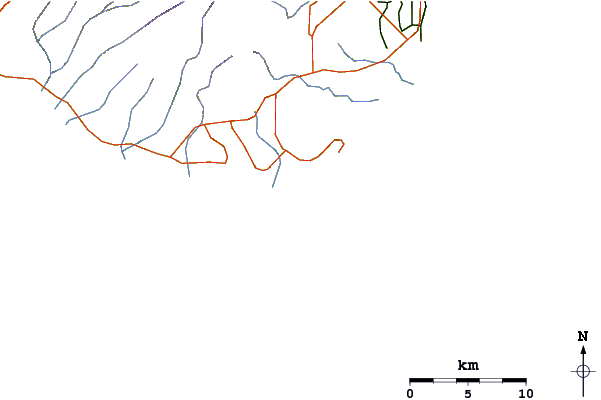 Roads and rivers around Brenneckes