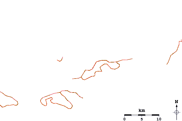 Roads and rivers around Brewers Bay