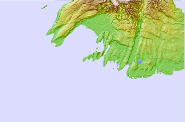 Surf breaks located close to British Beach