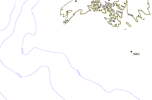 Shoreline around British Beach