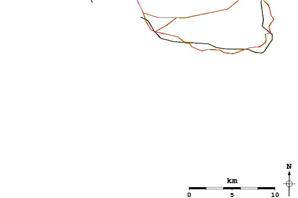 Roads and rivers around Broadhaven South