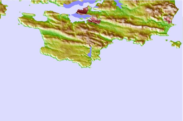 Surf breaks located close to Broadhaven South