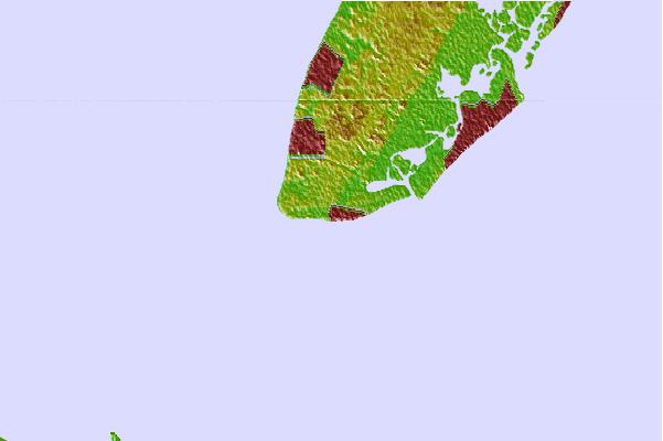 Surf spots located close to Broadway