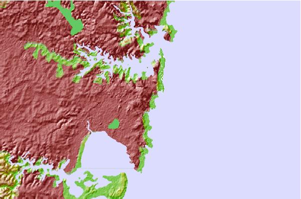 Surf spots located close to Bronte Reef or Bunnies