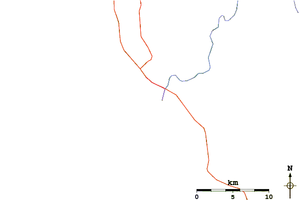 Roads and rivers around Brookings/South Jetty