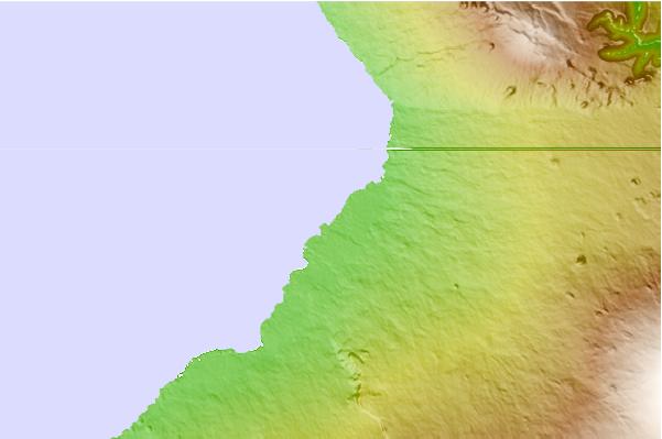 Surf spots located close to Browns