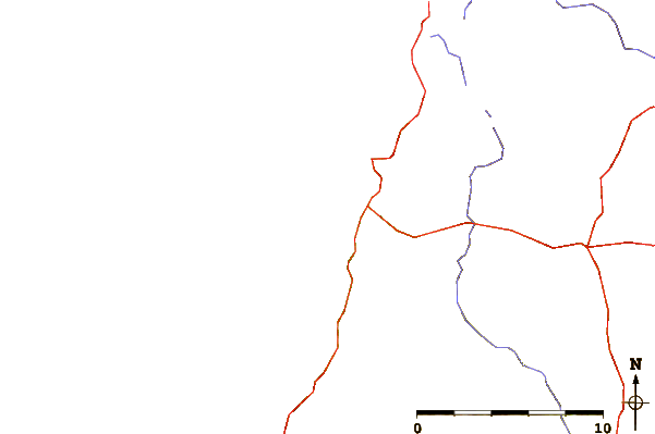 Roads and rivers around Bude