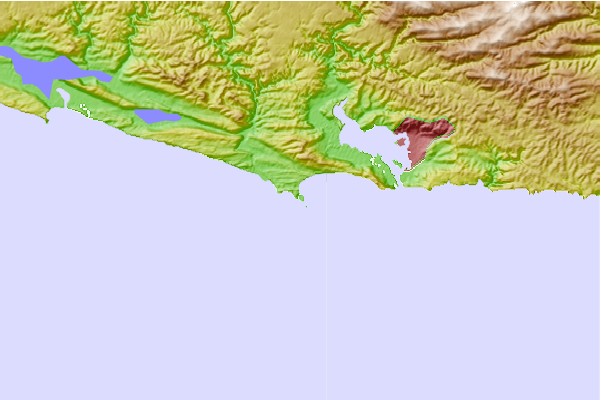 Surf spots located close to Buffalo Bay Wildside