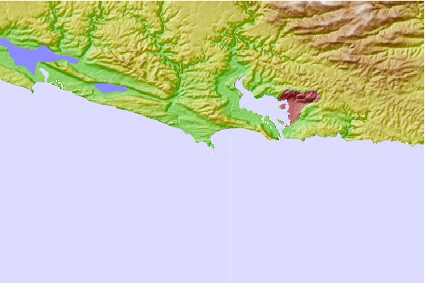 Surf spots located close to Buffalo Bay