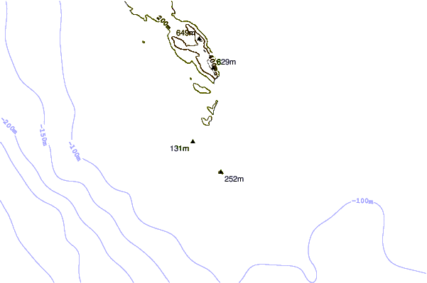 Shoreline around Buffels Bay