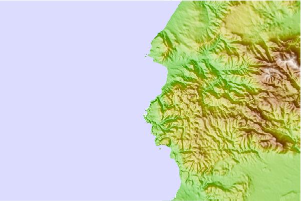 Surf spots located close to Buggerru