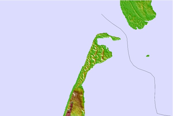 Surf breaks located close to Buhne Kampen