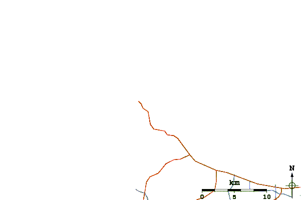 Roads and rivers around Bunker Bay Bommie