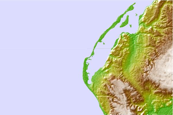 Surf spots located close to Buraco