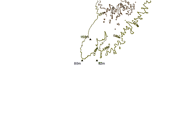 Shoreline around Bushrangers Bay
