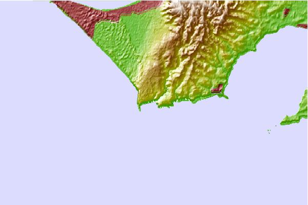 Surf spots located close to Bushrangers Bay
