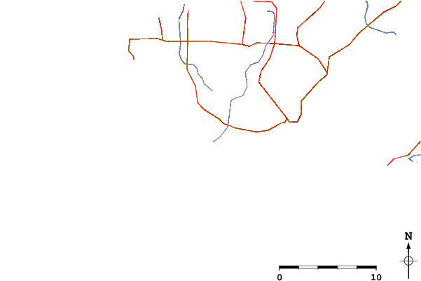 Roads and rivers around Bushrangers Bay