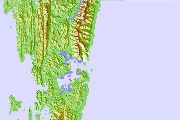 Surf spots located close to Butlers Bay (South Andaman)