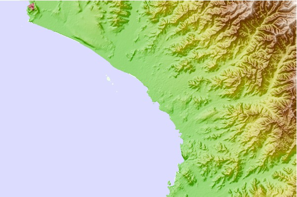Surf spots located close to Caballeros