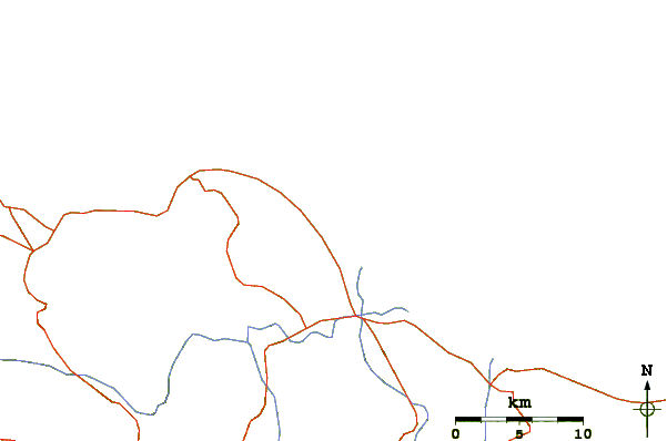 Roads and rivers around Cabarete