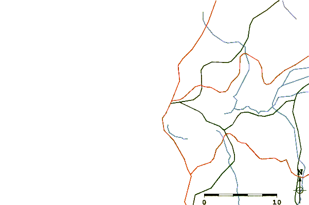 Roads and rivers around Figueira da Foz - Cabedelo