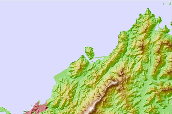 Surf spots located close to Cable Bay