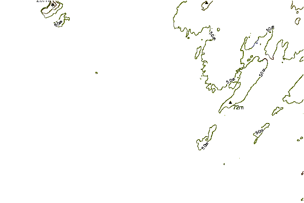 Shoreline around Cable Bay