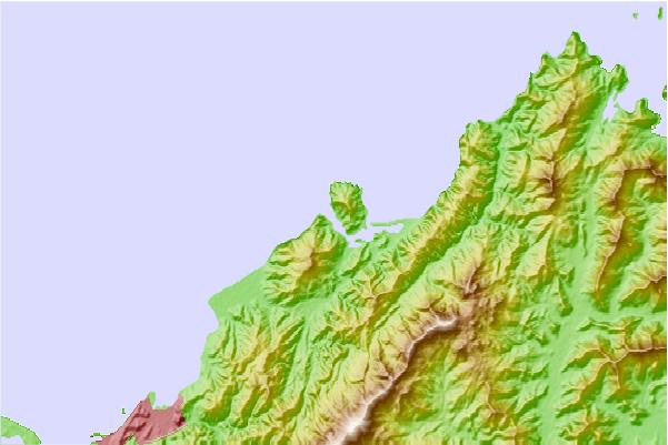 Surf breaks located close to Cable Bay
