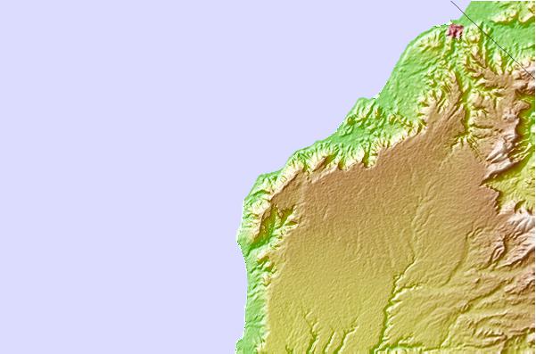 Surf spots located close to Cabo Blanco