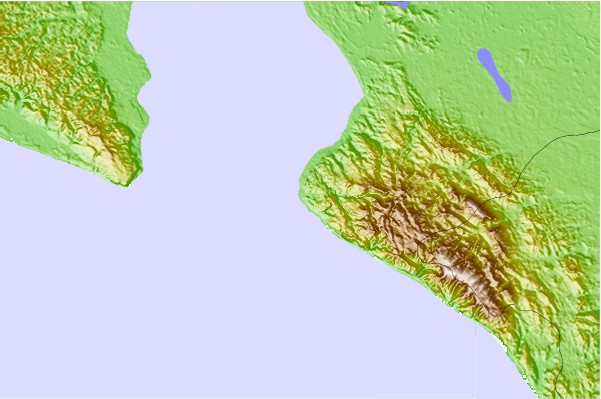 Surf spots located close to Cabo Blanco
